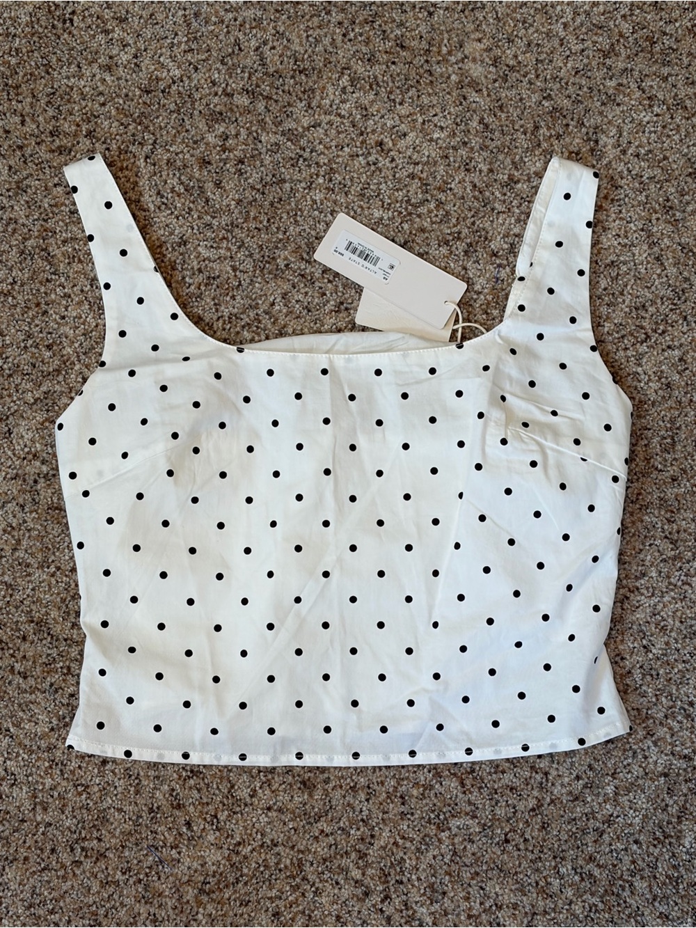 Altar’d State Polka Dot Cropped Tank